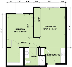 Jasmine One - One Bedroom