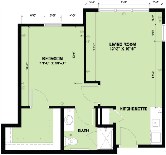 Jasmine Three - One Bedroom