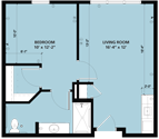 One Bedroom Apartments